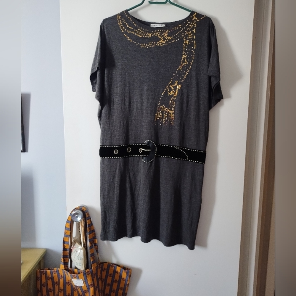 TSUMORI CHISATO Embellished Mini Dress M